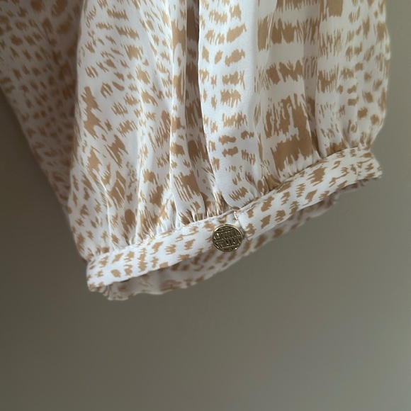 Emily McCarthy Women’s Dallas Dress Animal Print Sz Small Relaxed Shabby Chic - Picture 9 of 11